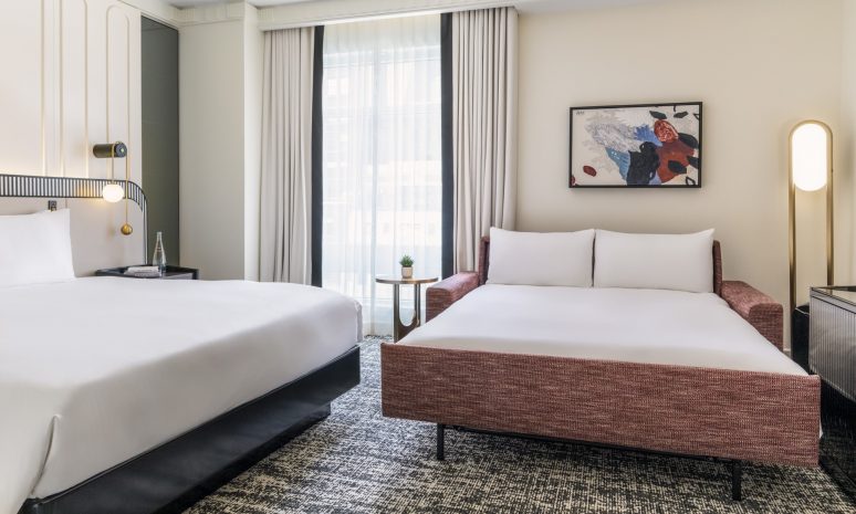 Photo of the hotel Sofitel New York: King bedroom with sofabed open 3