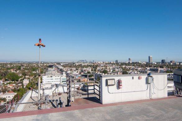 Photo of the view from the Helipad