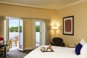 Patio Luxury King Bedroom View