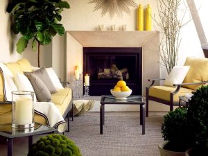 Sun drenched living room photo from the Presidential Suite