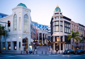 Beverly Hills Shopping Area and Rodeo Drive Photo