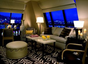 Photo of the Interior Night View from the Presidential Suite