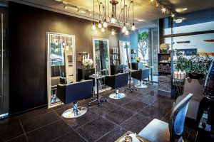 Wide view of the Salon Area