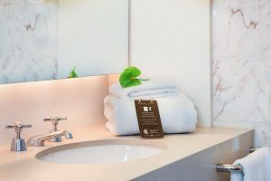 Photo of sustainable bathroom items