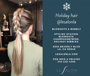 Photo of Holiday Hair Flyer