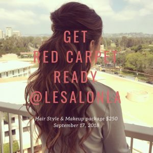 Red Carpet Ready Salon package