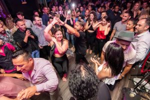 Photo of guests dancing in the crowd