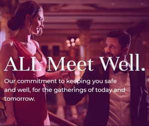 ALL Meet well poster - our commitment to keeping you safe and well for the gatherings of today and tomorrow.