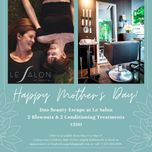 Happy mothers day salon offer