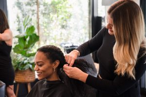 Photo of hair styling