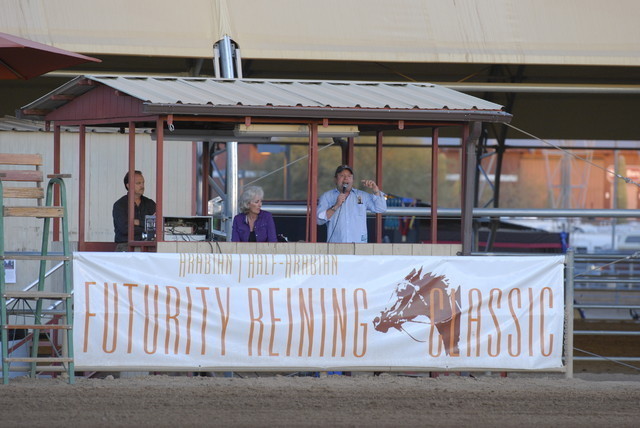  	 2010 ARHA Celebrity Slide  - Greg Knowles - Announcer for the Calcutta and Event.