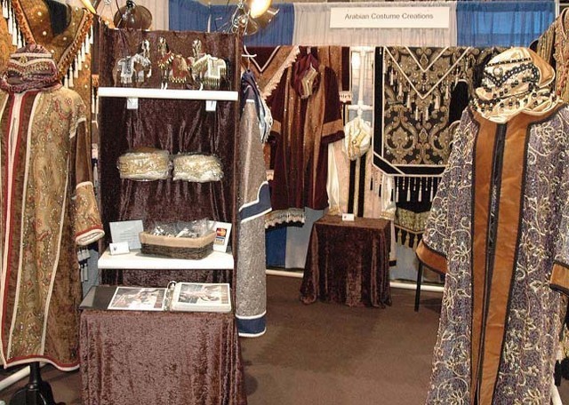 Costumes - Native Costume classes bring out the most creative and work intensive attire and accessories of any competition. The costumes in this shop were really beautiful and very tastefully executed.  