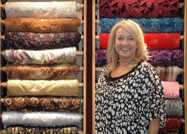 Melissa of Show Season - If you want to be on the "Best Dressed" list for show attire, you have to see Melissa Holmes at Show Season. The workmanship that goes into each hand-made piece is amazing. The fabrics make you feel like a kid in a candy store - they are so fantastic! Melissa showed me one their new innovations; it is a satin wool for an English suit - it's absolutely beautiful and the epitome of elegance and refinement.