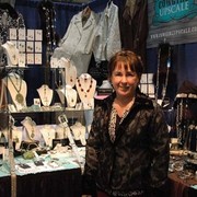 Cowgirl Upscale - Another great shop in the exhibits this year is Cowgirl Upscale. Don't let the name fool you. There are some great pieces of jewelry that have a western influence, but much of the merchandise is transitional and can be dressed up or down for a casual elegance with a bit of an edge. Check it out!