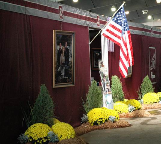 All decked out! Rohara Arabians brought 28 horses to the show and will be competing in nearly every division of he show. They are just as versatile as their Arabian and half-Arabian horses!