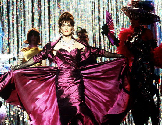 Patrick Swayze. From the movie To Wong Foo, Thanks For Everything Julie Newmar.