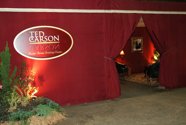 Ted Carson brought horses to show in halter, western pleasure, hunter pleasure - he may be giving Rohara a run for the money in the competition of "Most Versatile"!