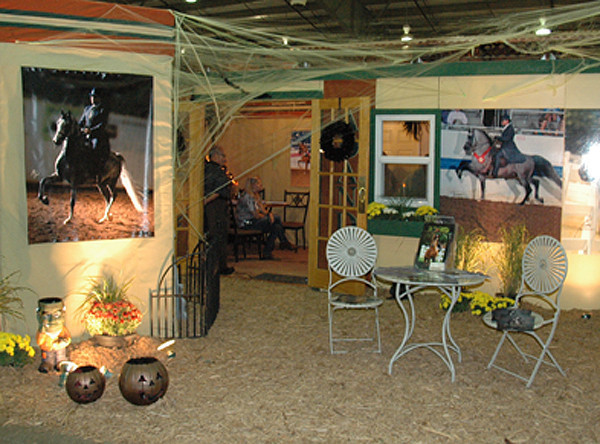 The stage is set and the stalls are all decorated - let the party begin at Adandy Farm. Cathy Vincent knows how to work hard, play hard, and win big time! Good Luck at the show!