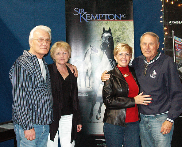 Andrew & Christine Steffens with Dixie & Robert North