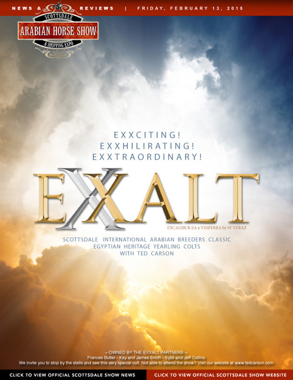 Scottsdale Show News - Friday February 13, 2015