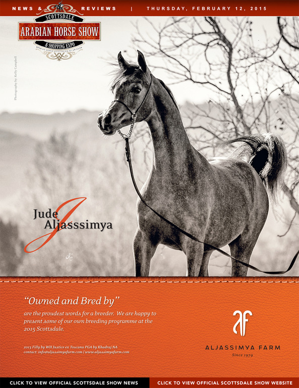 Scottsdale Show News - Saturday February 14, 2015