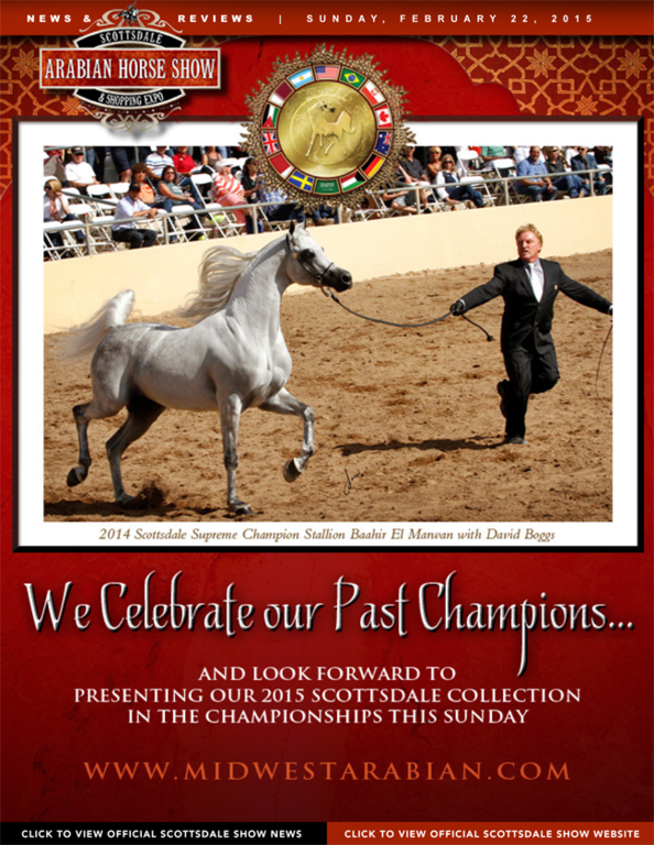 Scottsdale Show News - Sunday February 22, 2015