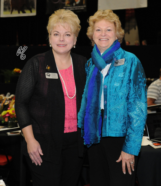 Debbie Fuentes the AHA Registrar and Cynthia Richardson the President of the AHA