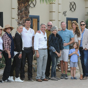 A prestigious gathering at Michael Byatt's presentation