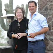 Roxann Hart and Sandro Pinha  at Arabians International