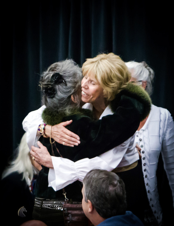 Sheila Varian and Lenita Perroy