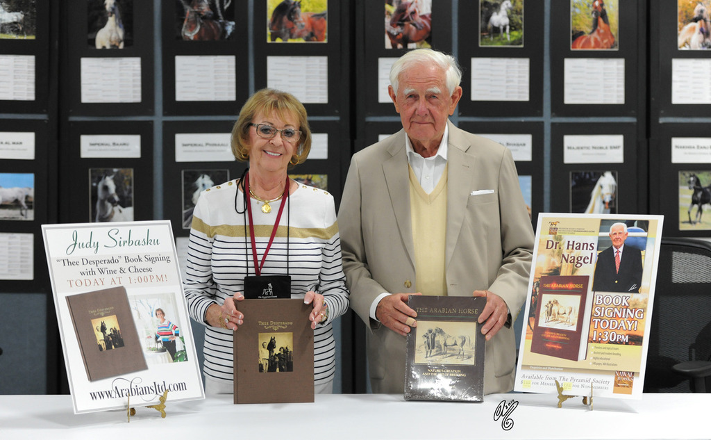 2014: Judy Sirbasku and Dr. Hans Nagel were available to sign their books