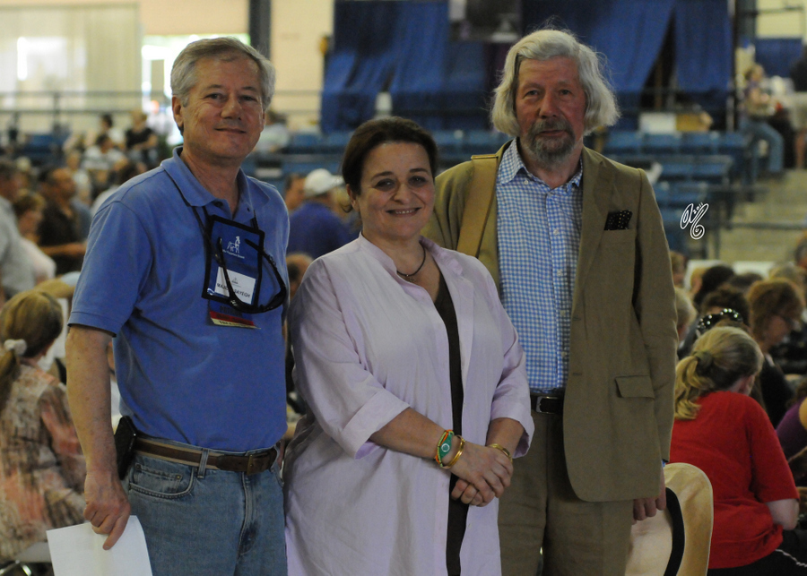 2011: Majid Alsayegh, Princess Bint Alia AlHussein and Peter Upton