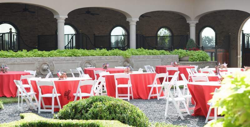 The meals were served TEXAS Style!