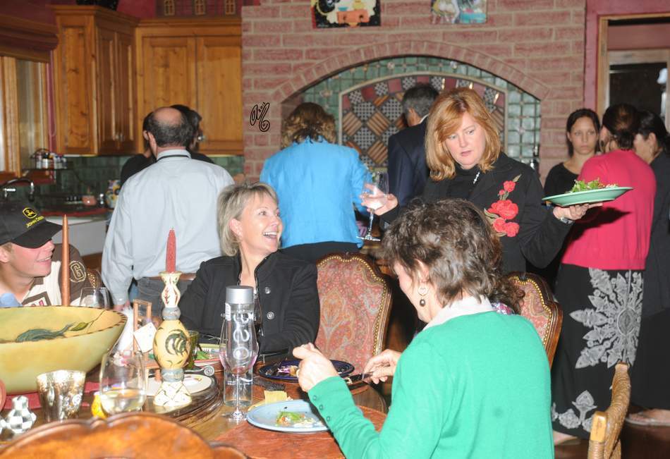 A wonderful evening hosted by Christie & Henry Metz in their beautiful Santa Ynez home!