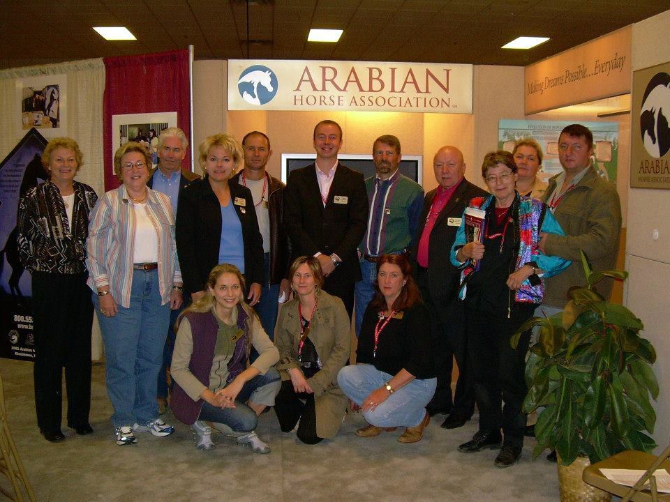 Debbie and her AHA colleagues hosting Arabian breeders  from Russia.