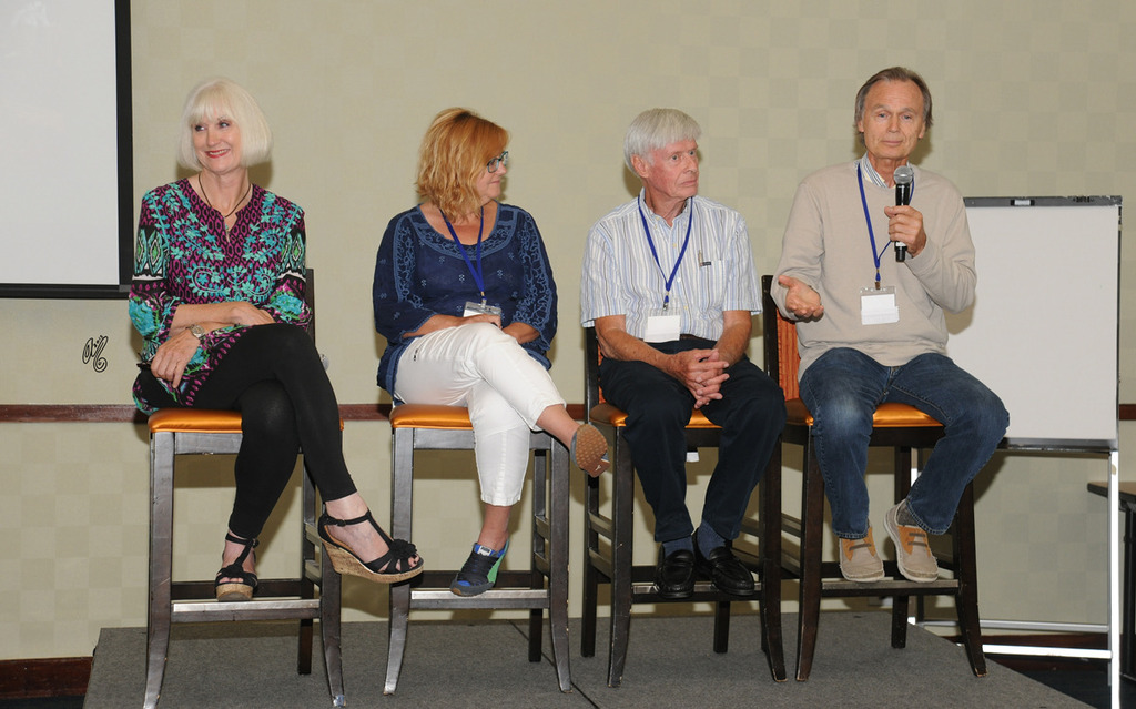 The Panelists: Cynthia Culbertson, Becky Rogers, Jim Panek and Joe Ferriss