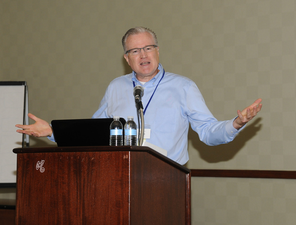 Classroom time: Keri Wright, the Educational Chair of TPS