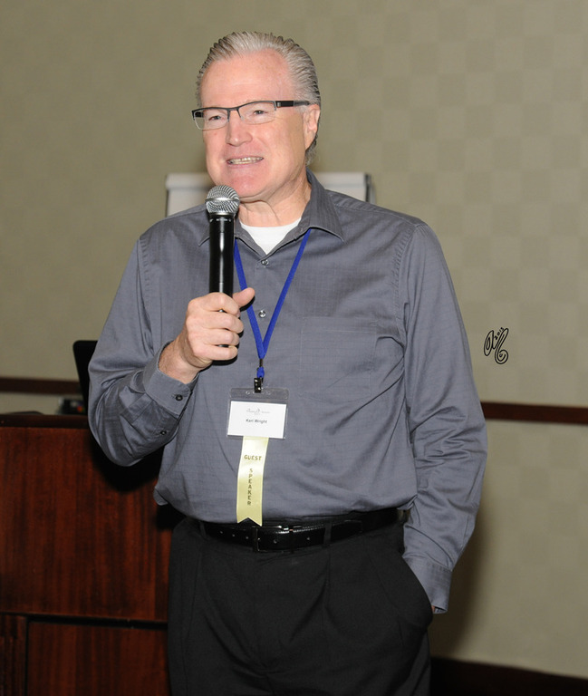 Classroom time: Keri Wright, the Educational Chair of TPS