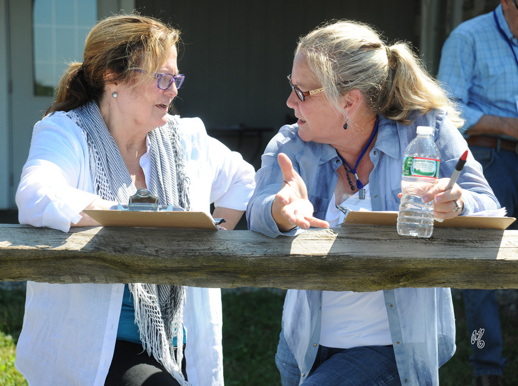 Christie Metz and Gail Mailloux