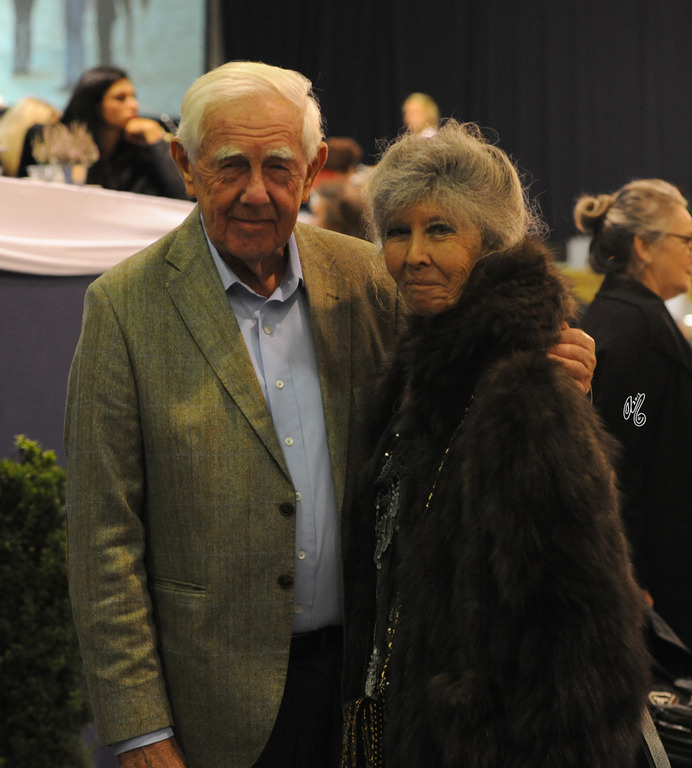 Dr. Hans-Joachim Nagel, the President of the ANC Commitees, and the famous Lenita Peroy