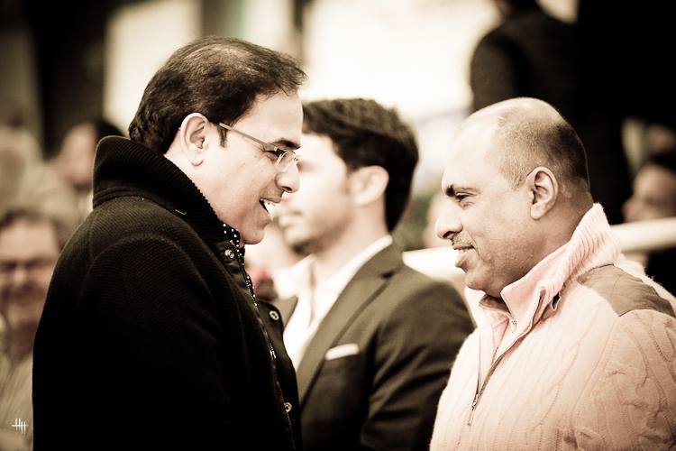 Mohammed Al Tawadi and Sheikh Hamad bin Ali Al Thani, photo by Henrike Hörmann 