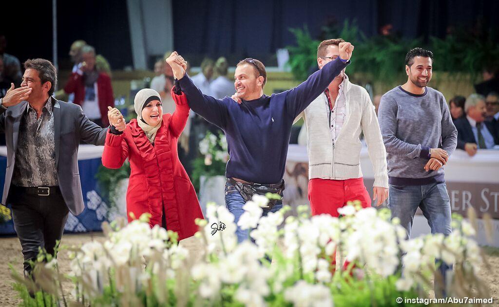 The Yearling Filly Gold Champion was Mimi NK! photo by Mohammed Abu Haimed