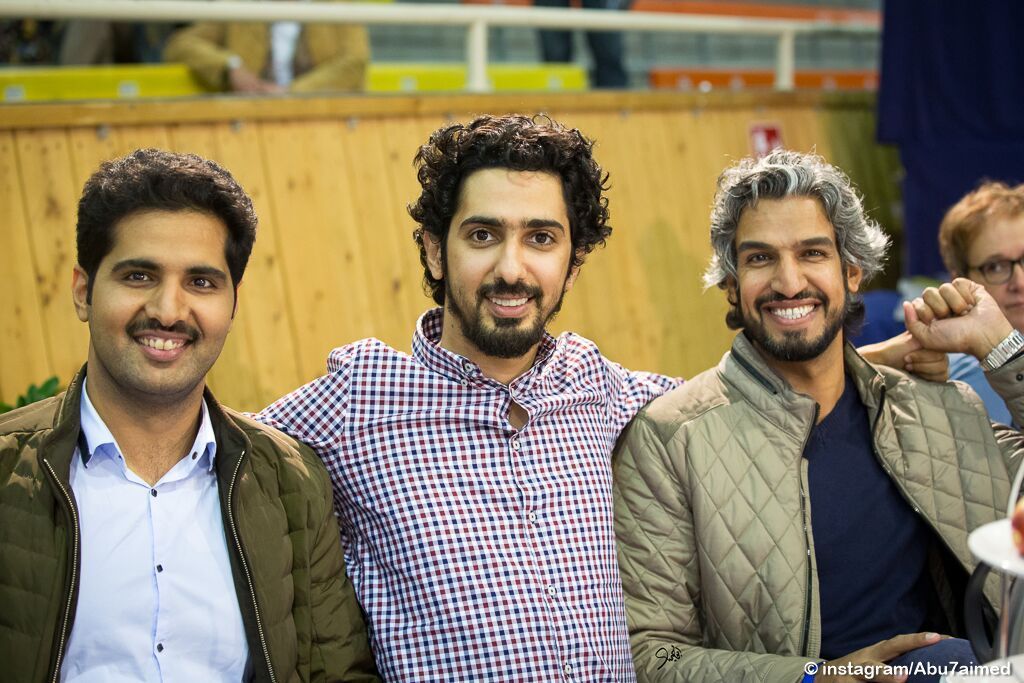 Fahad Al Doghailbi, Faisal Al Jofain and Faisal Al Sharqi (r-to-l), photo by Mohammed Abu Haimed