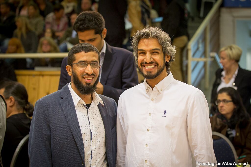 Fahad Al Doghailbi and Sultan Al Swailem (r-to-l), photo by Mohammed Abu Haimed 