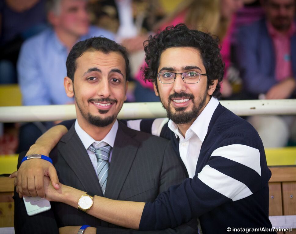 Faisal Al Jofain and Fahad Al Abdullah (r-to-l), photo by Mohammed Abu Haimed