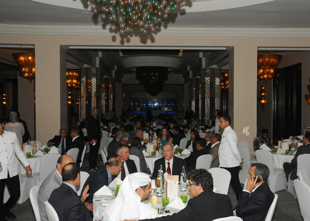 Pure Arabian Horse Breeders Gala in the Zaytouna Restaurant at the  Mazagan Hotel and Beach Resort
