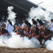 Lisa Abraham: Tbourida Photos by Lisa Abraham 