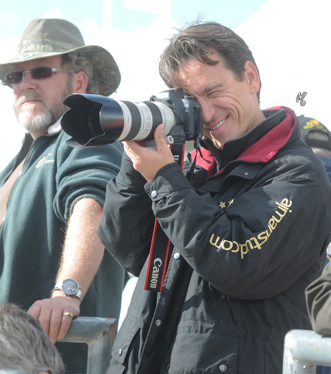 2013: Scott Bailey of Arabhorse.com and Iequine not missing a shot!