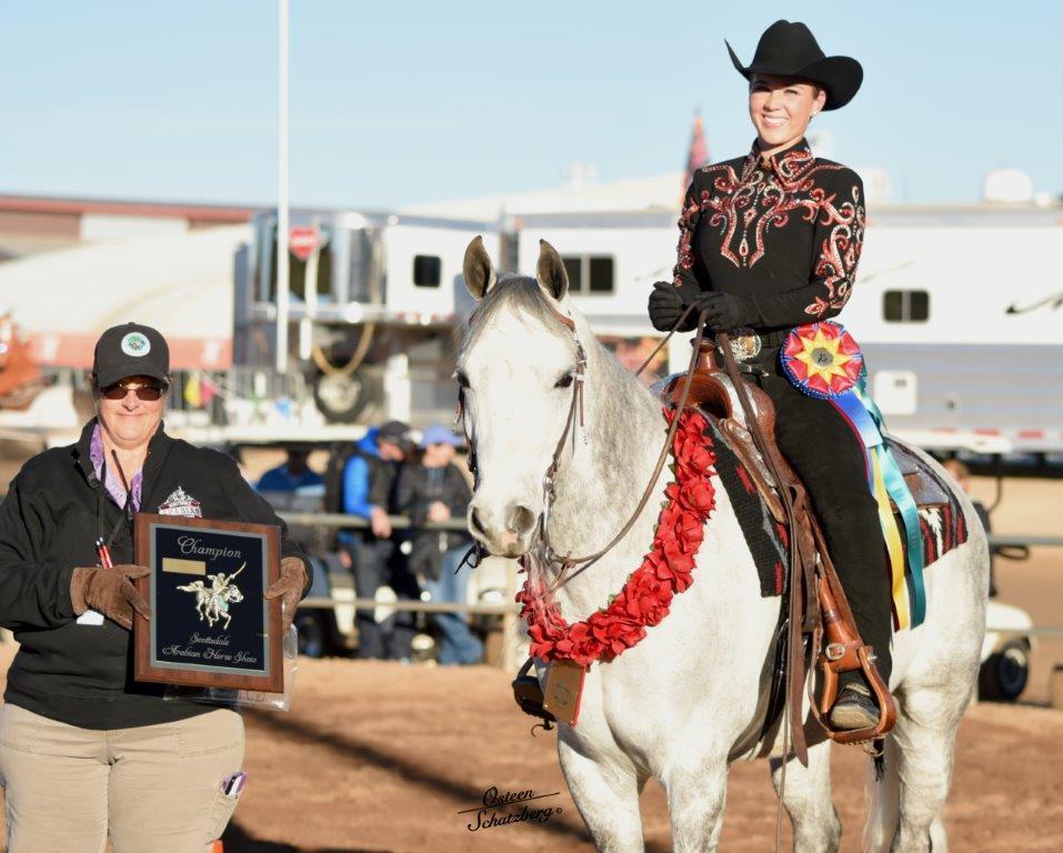 Scottsdale Arabian Horse Show News for Monday, February 15, 2016