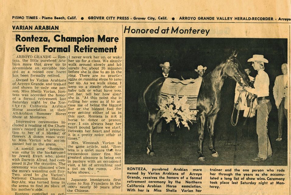  When Ronteza Was Retired